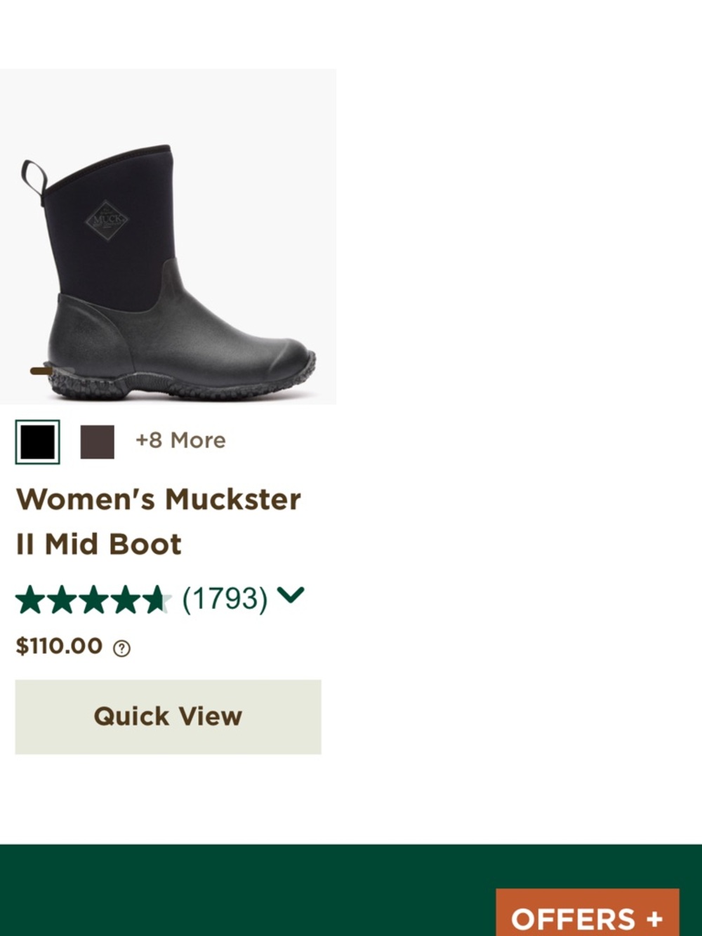 Women's ster II Mid Boot - Black